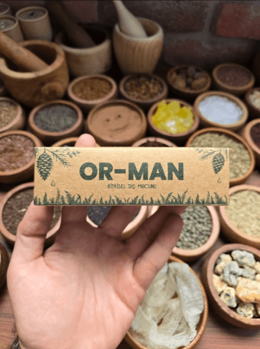 OR-MAN BİTKİSEL DİŞ MACUNU